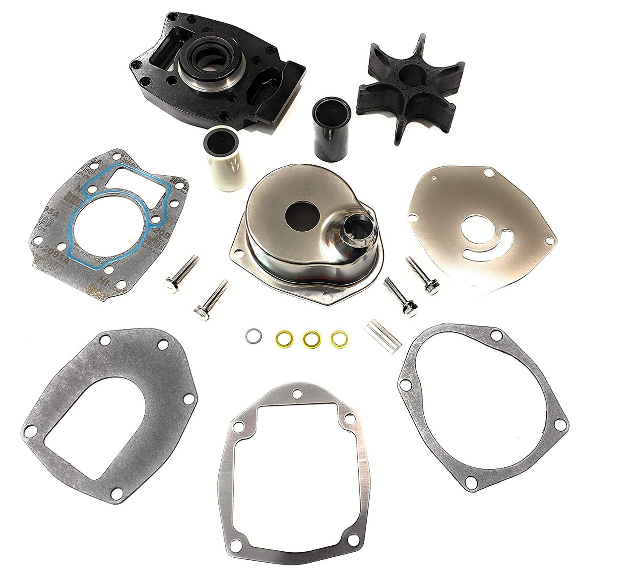 750-156__32658 New WSM / Mercury 1972-2014 30-125 HP Outboard Water Pump Kit OEM # 43026T9 - Image 1