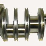 New WSM / Yamaha 1984-1996 115 & 130 HP V4 90° Small Taper Outboard Crankshaft OEM # 6E5-11411-00