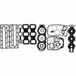New Recmar / Yamaha Outboard Gasket 1990-91 Powerhead Kit # 688-W0001-A0