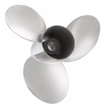 New EMP 40-140 HP Stainless Steel 3-Blade Propeller • 4-1/4 Hub (D Series) • Standard Rotation