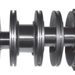 New Red Rhino / Yamaha 1990-2004 V4 Large Taper Crankshaft OEM # 6N7-11411-00