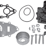 New Red Rhino / Yamaha 225-250 HP 3.3L 4-Stroke Dual Water Pick-Up Water Pump Kit OEM # 6P2-W0078-00