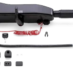 New OEM Suzuki 2005-2015 DF90 & DF115 Outboard Tiller Handle Kit with Hydraulic Tensioner, Key Switch, & Shift Lever
