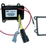 New CDI / Johnson & Evinrude 1996-2004 90-175 HP 60° 35 Amp Rectifier/Regulator – Replaces #586048