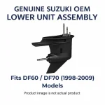 New OEM Suzuki 1998-2009 DF60, DF70, 20-inch Outboard Gearcase OEM # 50020-99811-0EP