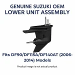 New OEM Suzuki 2006-2014 DF90, DF115A, DF140AT, 20-inch Outboard Gearcase OEM # 50020-92847-0EP