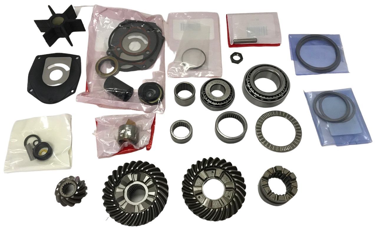 Merc_6_Jaw_75-90_HP__09816_1__07439 New Red Rhino / Mercury & Mariner 75/90/115 HP 3-CYL DFI Optimax & 4-CYL 4-Stroke Outboard Gearcase Rebuild Kit (1999-2014) - Image 1