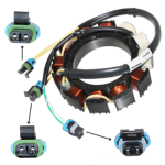 New CDI / Mercury 2000 & Up 135-200 HP 2.5L Outboard Stator w/ CDMs – Replaces #8404T4