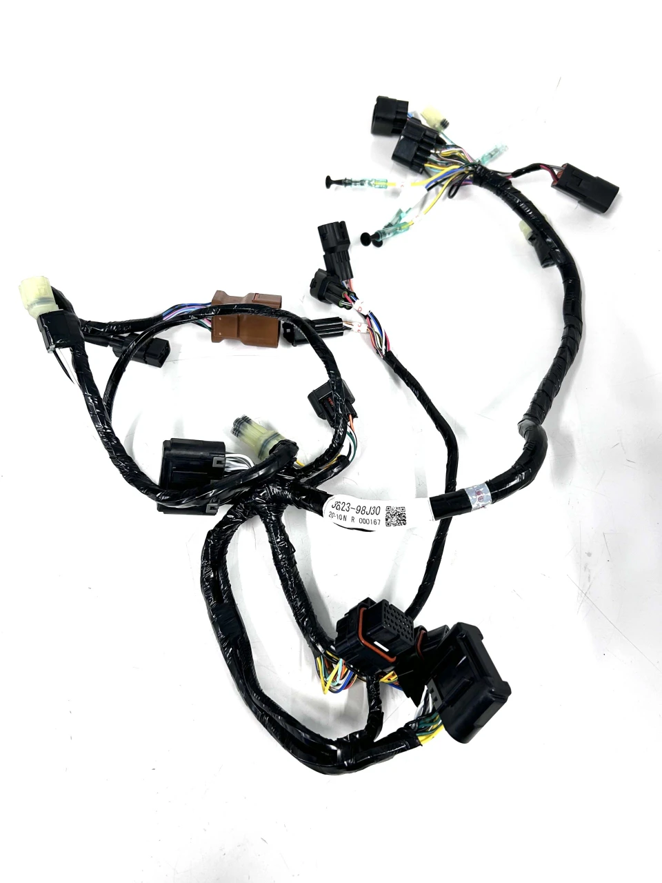 suzuki-marine-36623-98j30-bcm-harness-assembly-oem-new-factory-boat-part-felix-ommo33069-20240722-154336-236487-scaled__06515 New Recmar / Suzuki Outboard Remote Harness Assembly BCM No. 1 Single # 36623-98L00 - Image 1